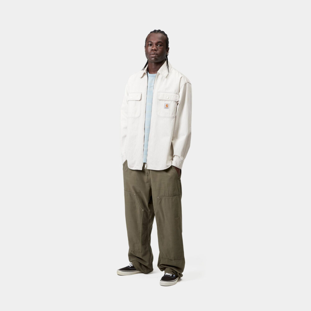 Carhartt WIP Mercer Shirt Jac - Mercer Stripe/Graphite/Wax