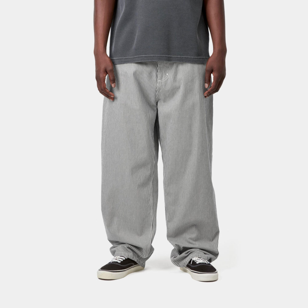 Carhartt WIP Mercer Single Knee Pant - Mercer Stripe/Graphite/Wax Carhartt WIP Mercer Single Knee Pant - Mercer Stripe/Graphite/Wax