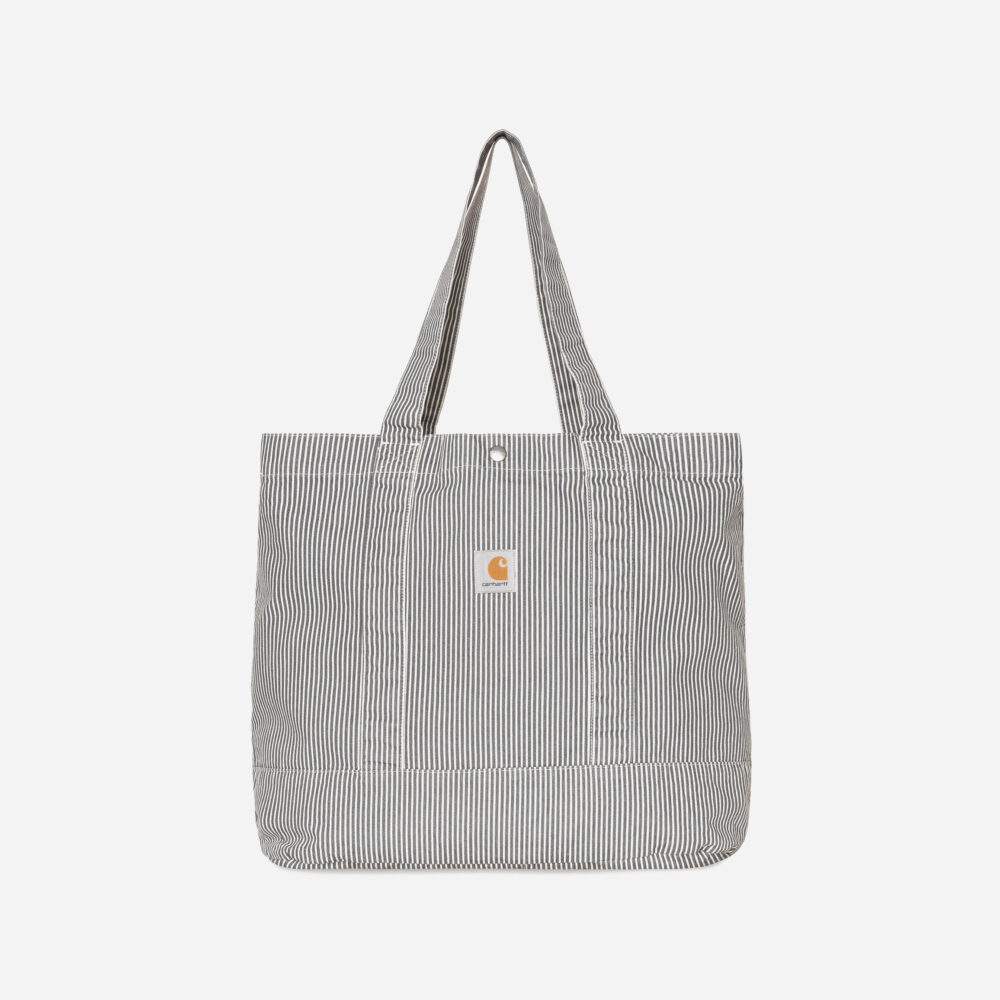 Carhartt WIP Mercer Tote Bag - Mercer Stripe/Graphite/Wax