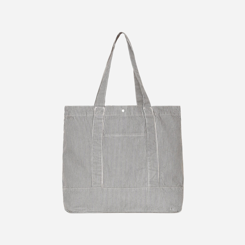 Carhartt WIP Mercer Tote Bag - Mercer Stripe/Graphite/Wax