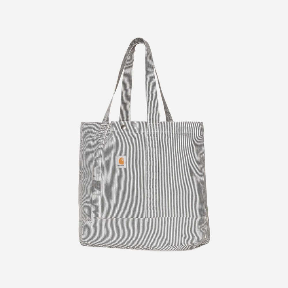 Carhartt WIP Mercer Tote Bag - Mercer Stripe/Graphite/Wax