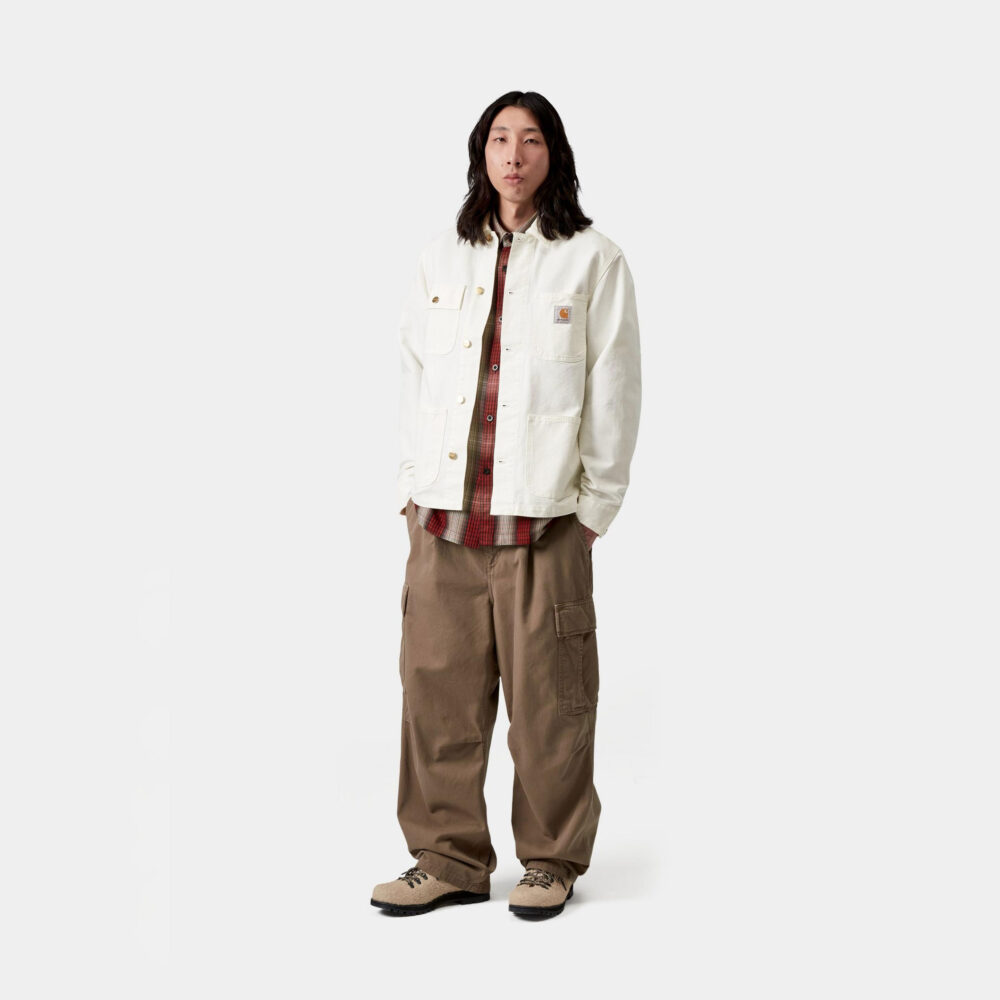 Carhartt WIP Michigan Coat - Wax/Wax Rinsed