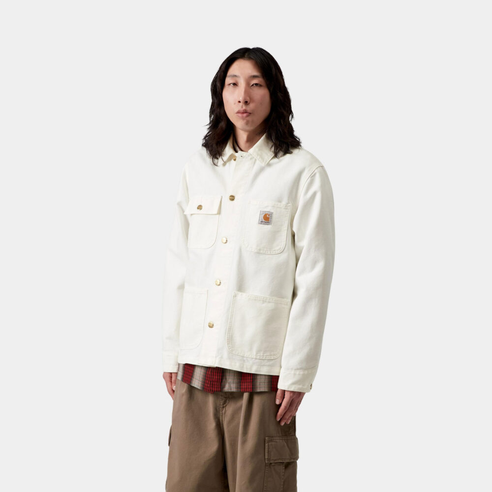 Carhartt WIP Michigan Coat - Wax/Wax Rinsed