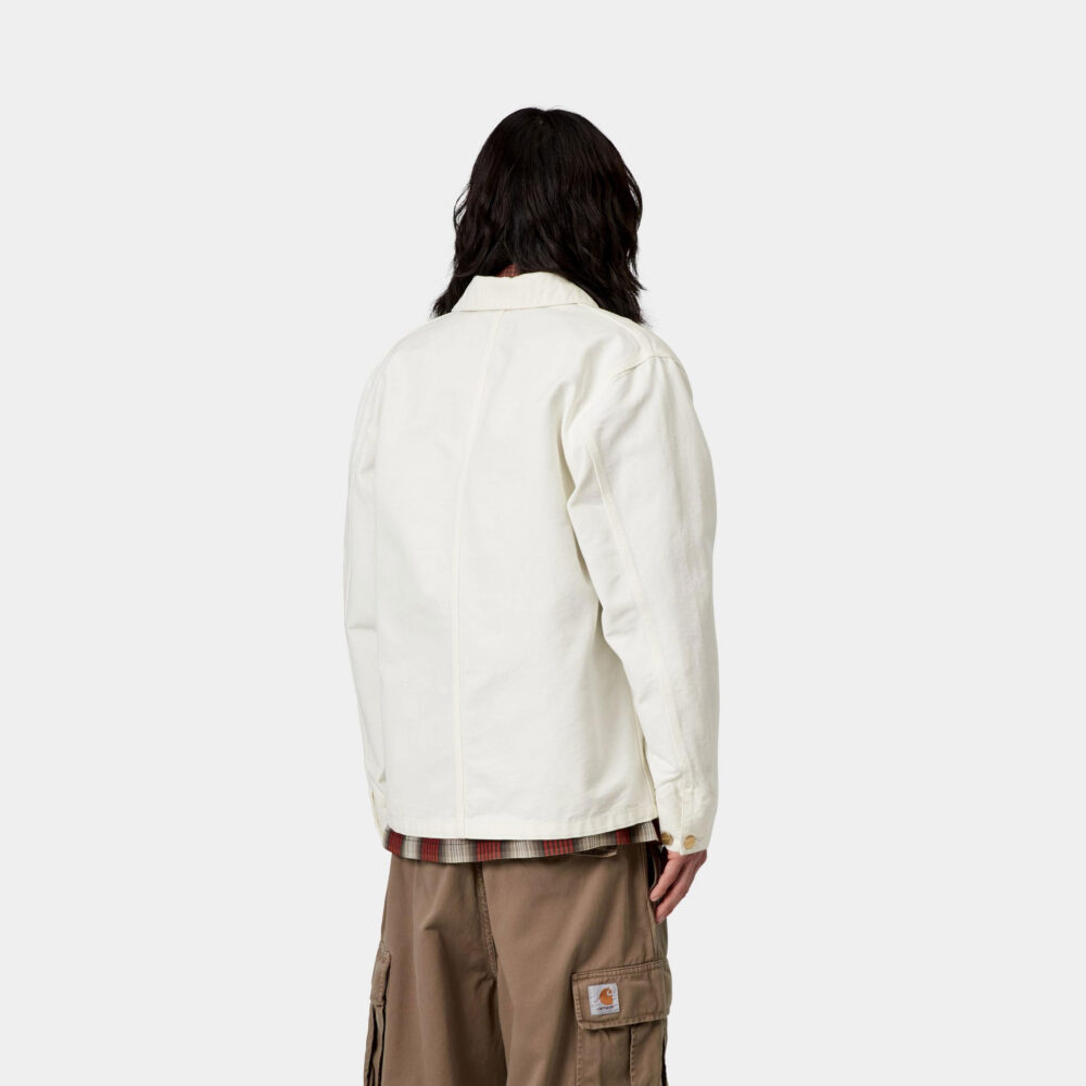 Carhartt WIP Michigan Coat - Wax/Wax Rinsed