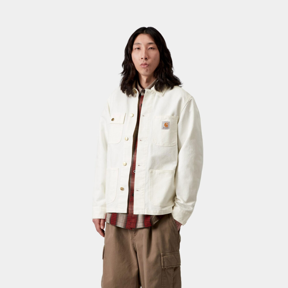 Carhartt WIP Michigan Coat - Wax/Wax Rinsed