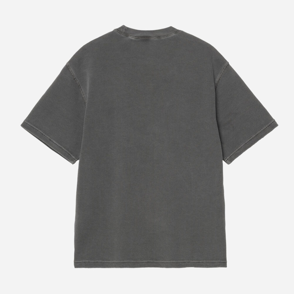 Carhartt WIP Nelson Waffle Tee - Black Carhartt WIP Nelson Waffle Tee - Black