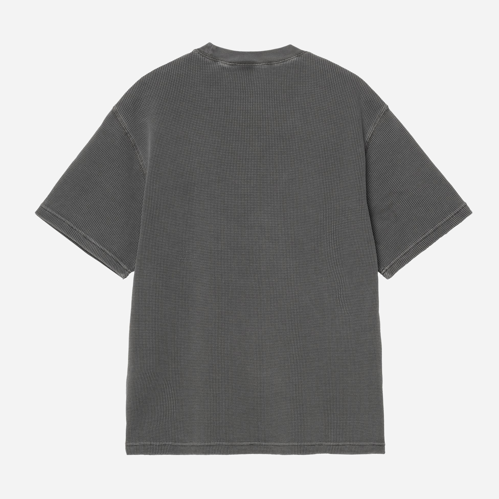 Carhartt WIP Nelson Waffle Tee - Black