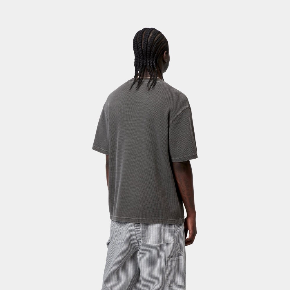 Carhartt WIP Nelson Waffle Tee - Black Carhartt WIP Nelson Waffle Tee - Black