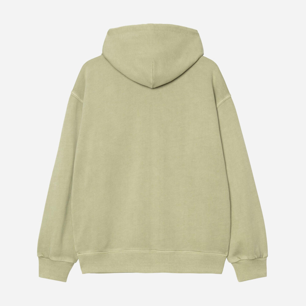 Carhartt WIP Nelson Zip Hood - Gentle Green Carhartt WIP Nelson Zip Hood - Gentle Green