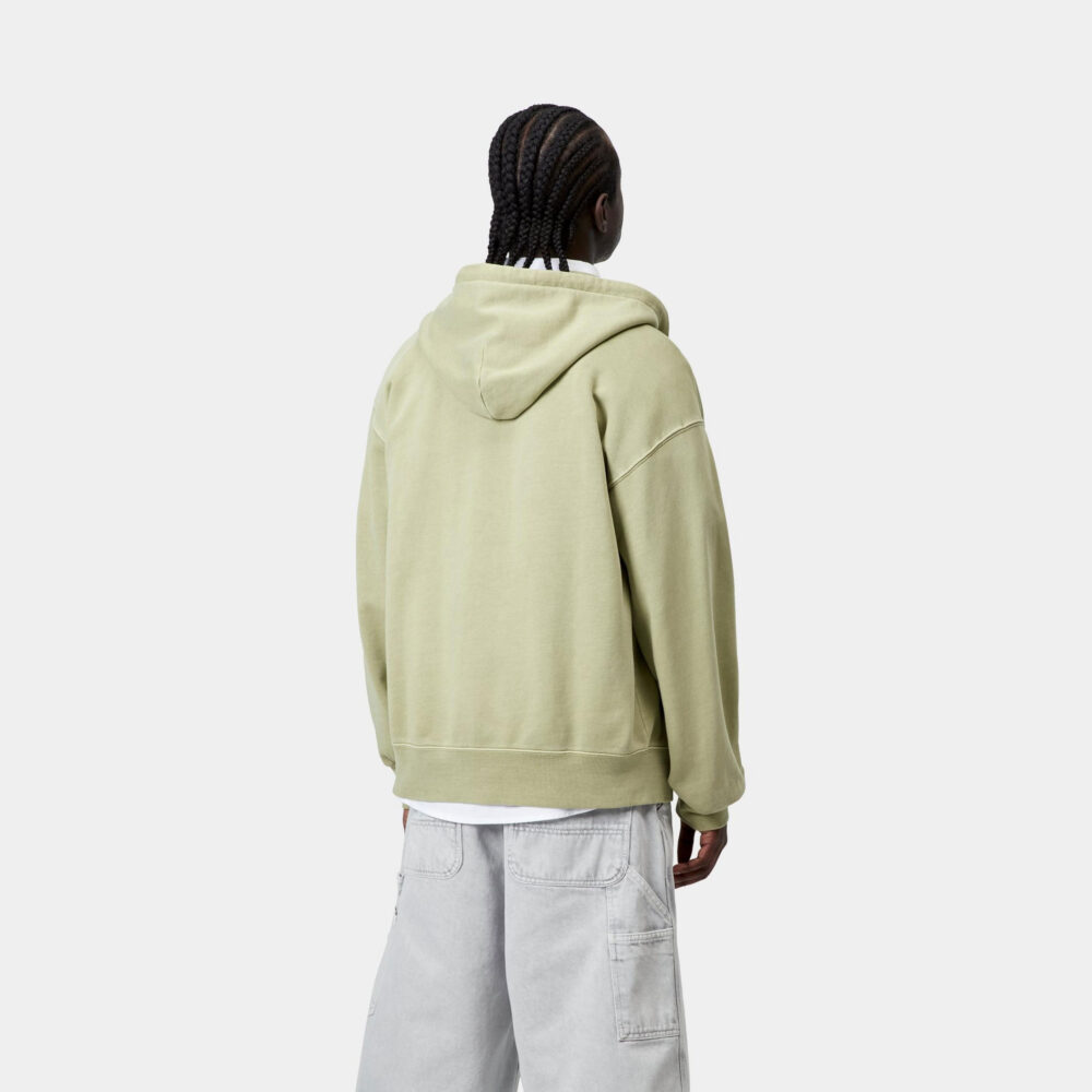 Carhartt WIP Nelson Zip Hood - Gentle Green Carhartt WIP Nelson Zip Hood - Gentle Green