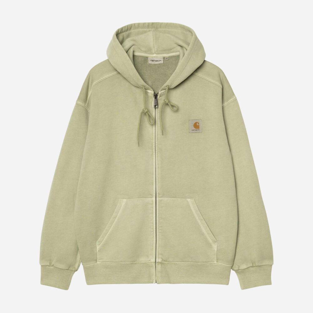 Carhartt WIP Nelson Zip Hood - Gentle Green Carhartt WIP Nelson Zip Hood - Gentle Green