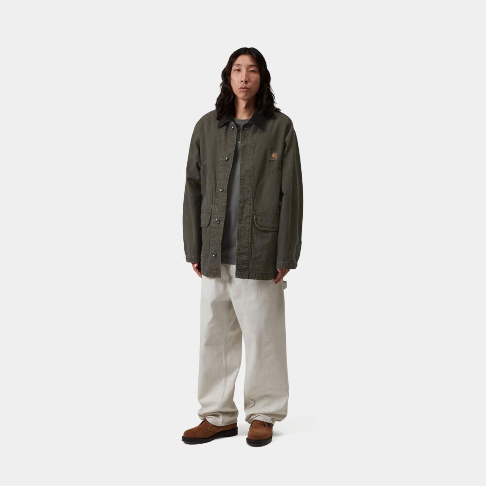 Carhartt WIP Prescott Coat - Oxide Green/Black