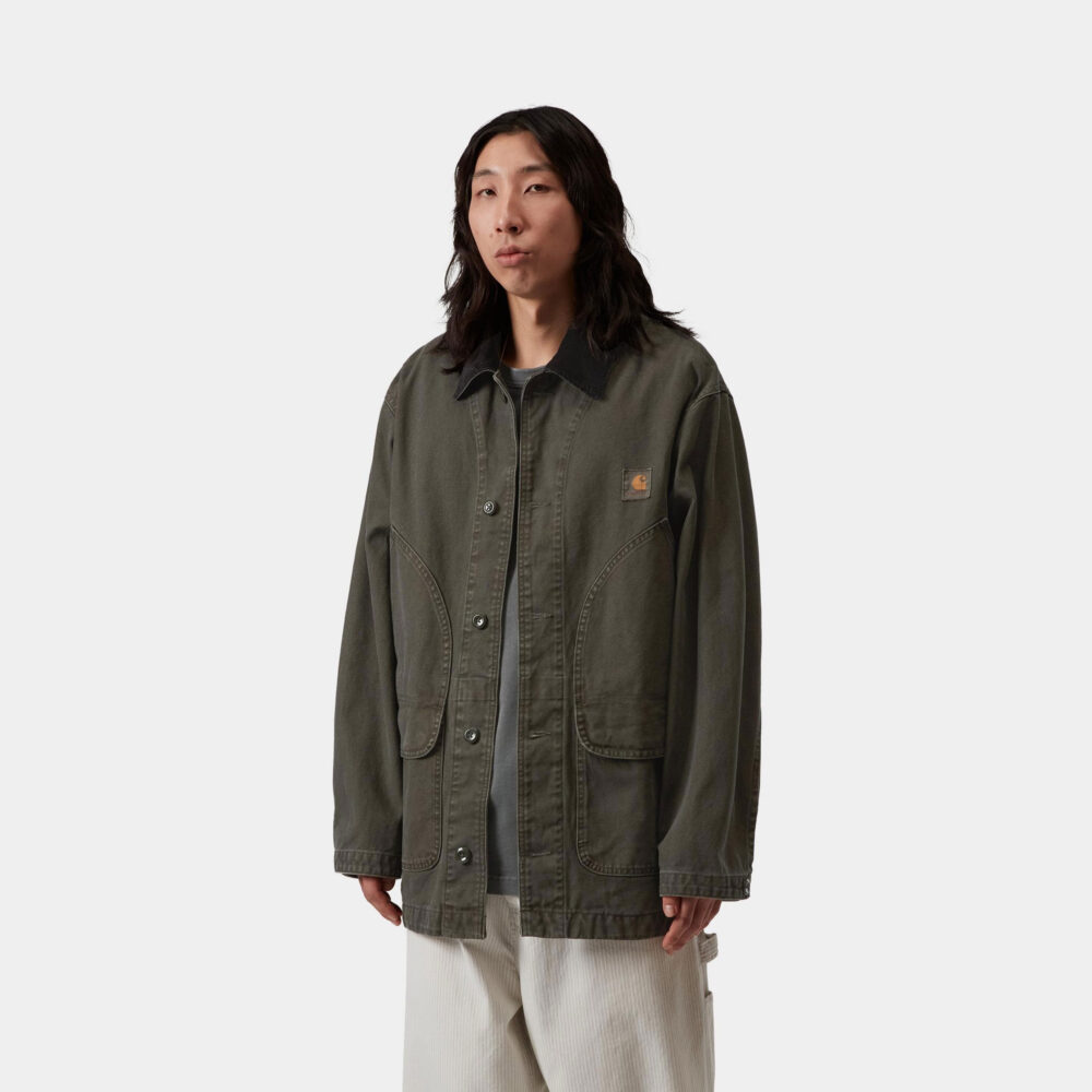 Carhartt WIP Prescott Coat - Oxide Green/Black Carhartt WIP Prescott Coat - Oxide Green/Black