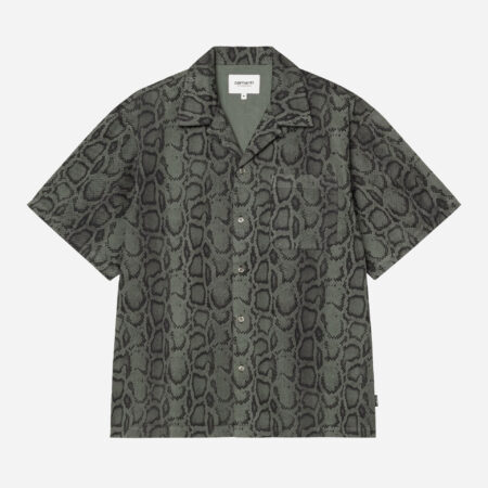 Carhartt WIP Short Sleeve Snake Camo Shirt - Snake Camo/Leaf Carhartt WIP Short Sleeve Snake Camo Shirt - Snake Camo/Leaf