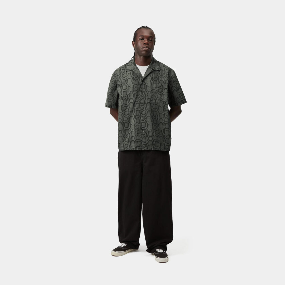 Carhartt WIP Short Sleeve Snake Camo Shirt - Snake Camo/Leaf