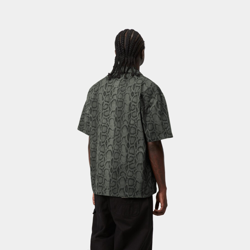 Carhartt WIP Short Sleeve Snake Camo Shirt - Snake Camo/Leaf Carhartt WIP Short Sleeve Snake Camo Shirt - Snake Camo/Leaf