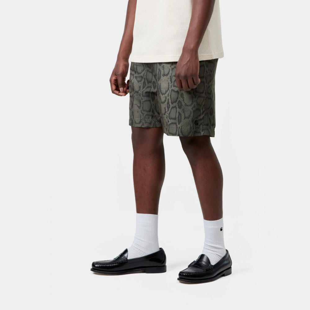 Carhartt WIP Slater Swim Trunk - Snake Camo/Leaf