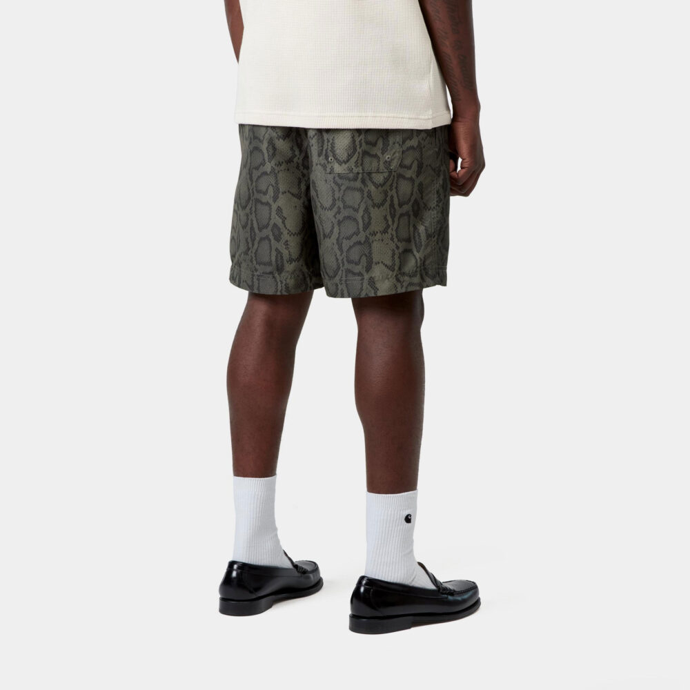 Carhartt WIP Slater Swim Trunk - Snake Camo/Leaf