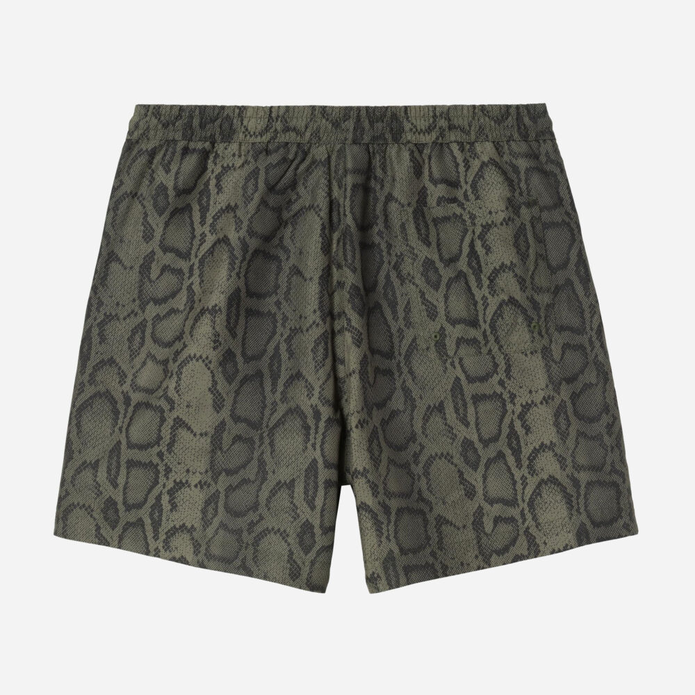 Carhartt WIP Slater Swim Trunk - Snake Camo/Leaf