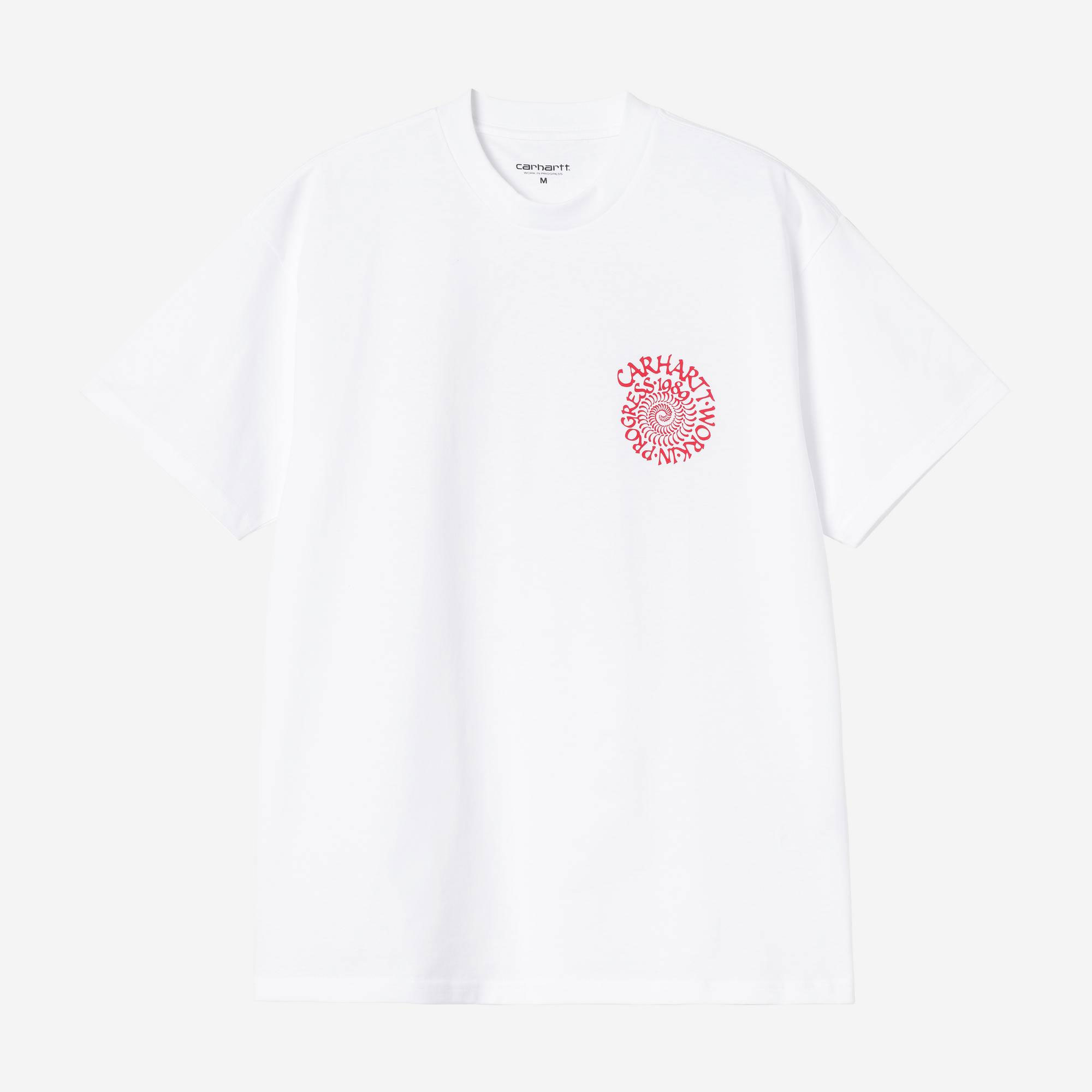 Carhartt WIP Spirals Tee - White