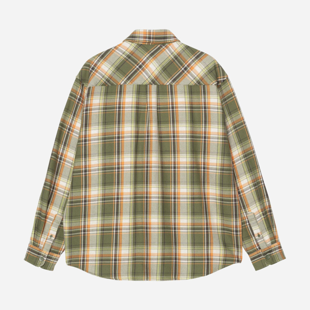 Carhartt WIP Tunick Shirt - Tunick Check/Dollar Green Carhartt WIP Tunick Shirt - Tunick Check/Dollar Green