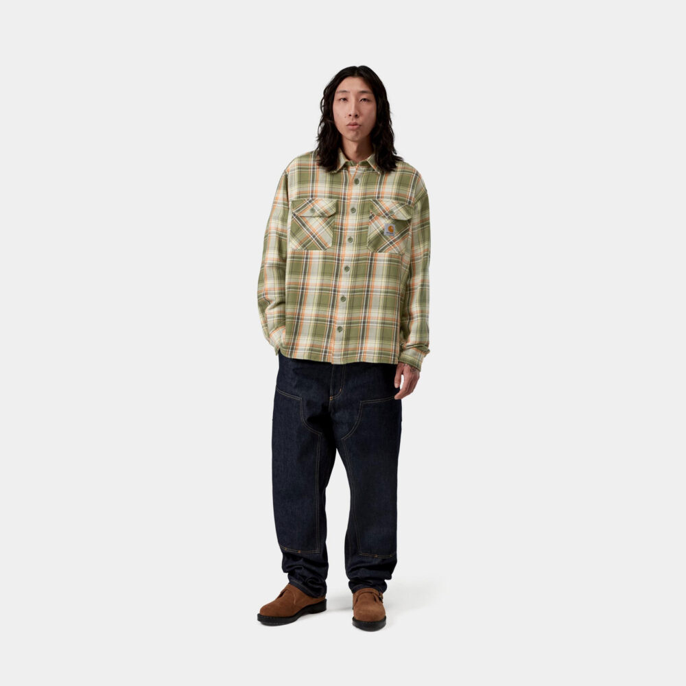 Carhartt WIP Tunick Shirt - Tunick Check/Dollar Green