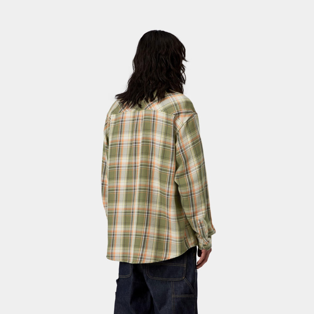 Carhartt WIP Tunick Shirt - Tunick Check/Dollar Green Carhartt WIP Tunick Shirt - Tunick Check/Dollar Green