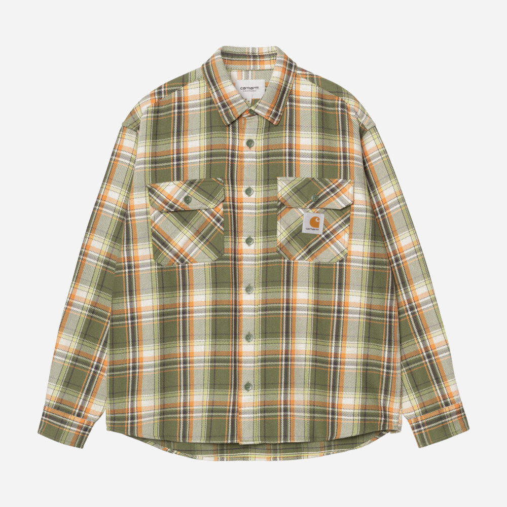 Carhartt WIP Tunick Shirt - Tunick Check/Dollar Green Carhartt WIP Tunick Shirt - Tunick Check/Dollar Green