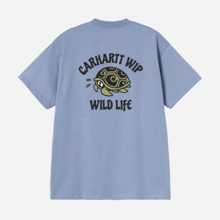 Carhartt WIP Wild Life Tee - Gentle Blue