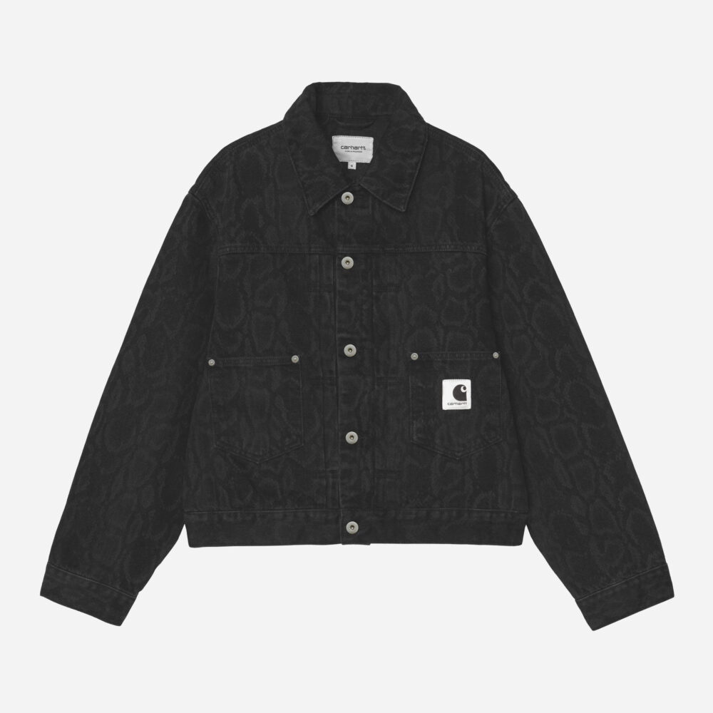 Carhartt WIP  Women's Belmar Jacket - Snake Camo/Black