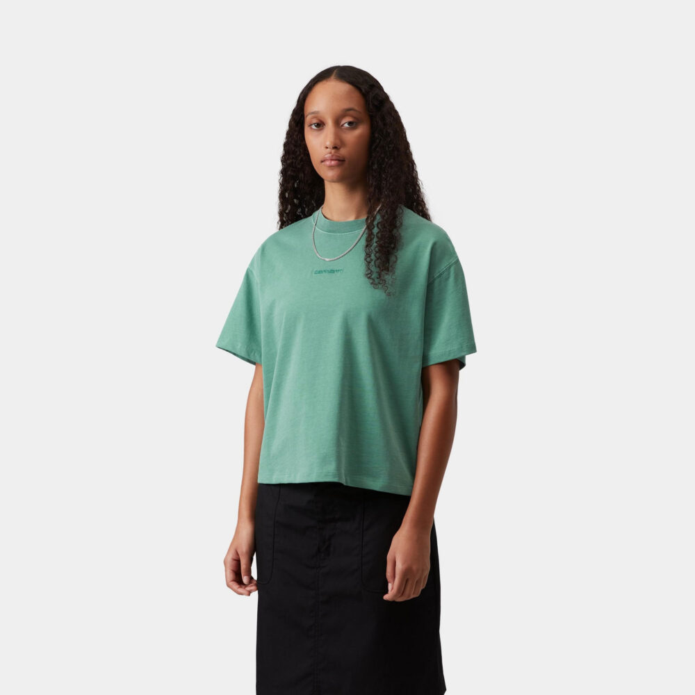 Carhartt WIP Women's Benton Tee - Lily Carhartt WIP Women's Benton Tee - Lily