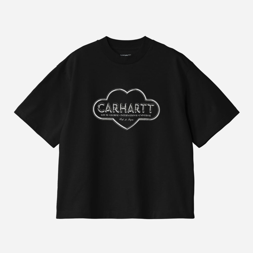 Carhartt WIP Women's Cloud Heart Tee - Black Carhartt WIP Women's Cloud Heart Tee - Black