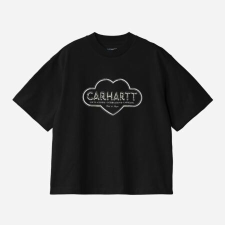 Carhartt WIP Women's Cloud Heart Tee - Black Carhartt WIP Women's Cloud Heart Tee - Black