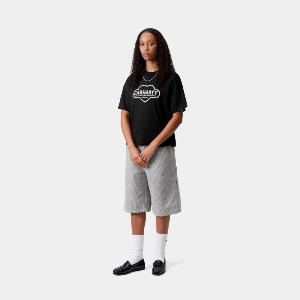 Carhartt WIP  Women's Cloud Heart Tee - Black