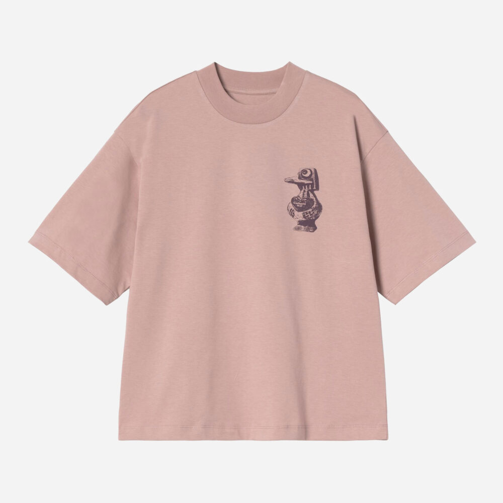 Carhartt WIP Women's Forma Tee - Gentle Pink Carhartt WIP Women's Forma Tee - Gentle Pink