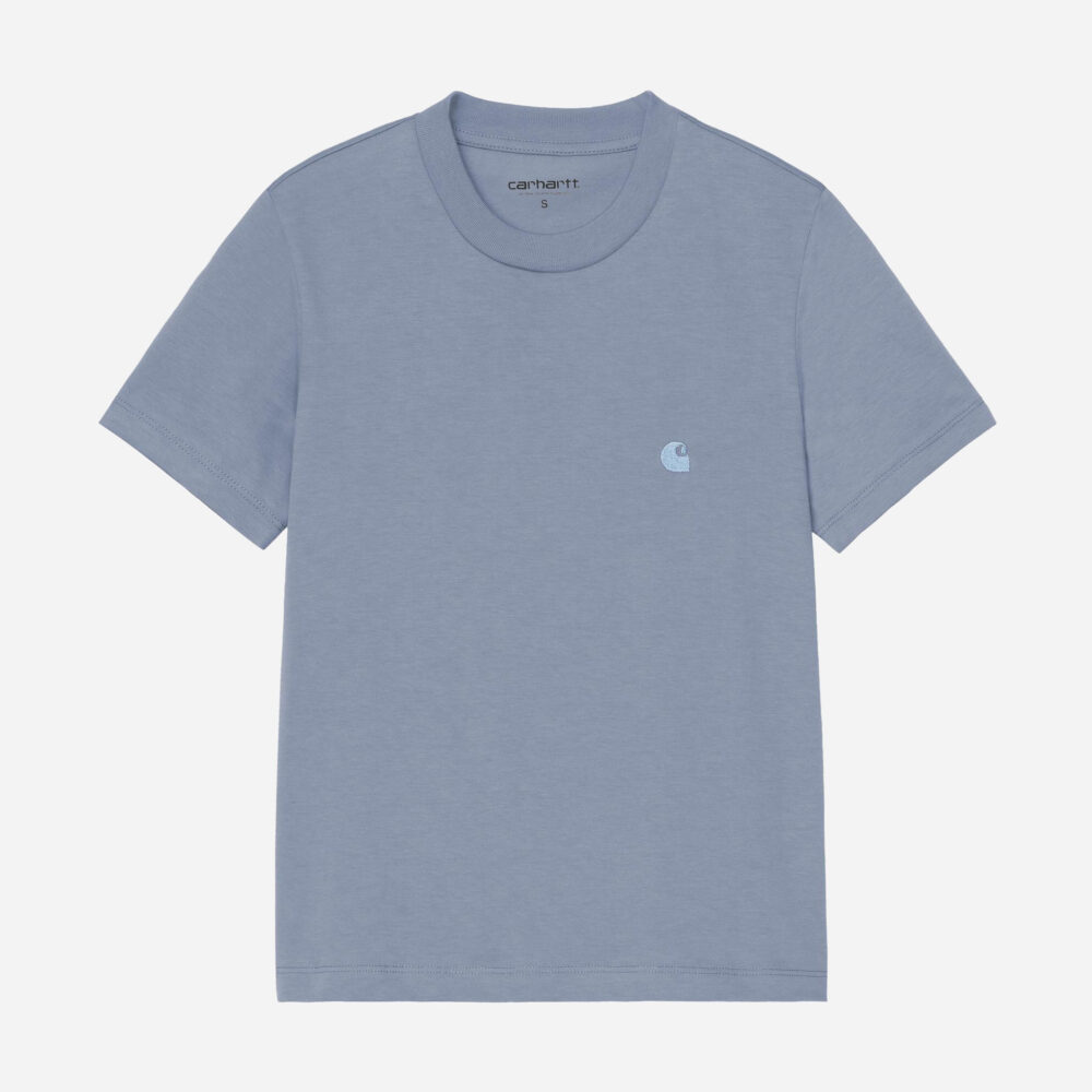 Carhartt WIP Women's Luca Tee - Gentle Blue Carhartt WIP Women's Luca Tee - Gentle Blue