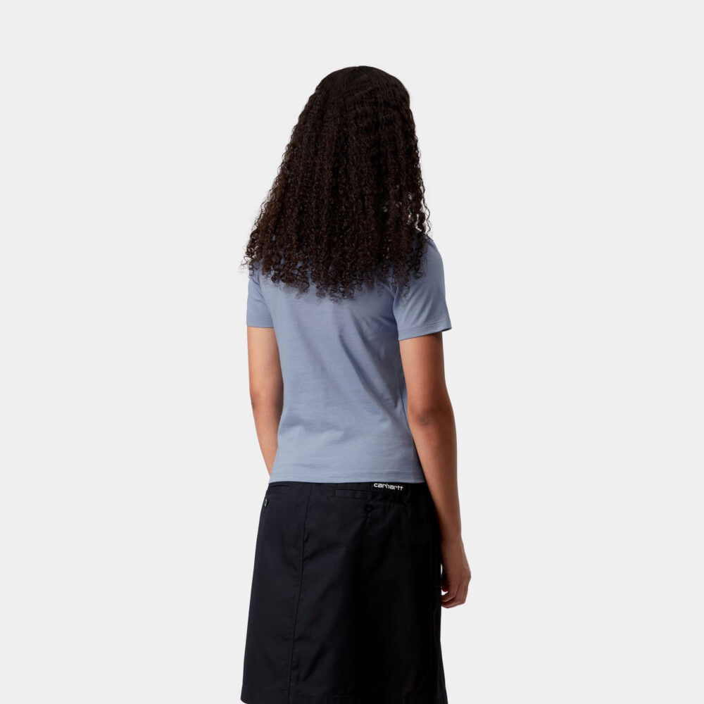 Carhartt WIP Women's Luca Tee - Gentle Blue Carhartt WIP Women's Luca Tee - Gentle Blue