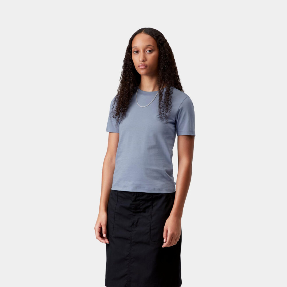 Carhartt WIP Women's Luca Tee - Gentle Blue Carhartt WIP Women's Luca Tee - Gentle Blue