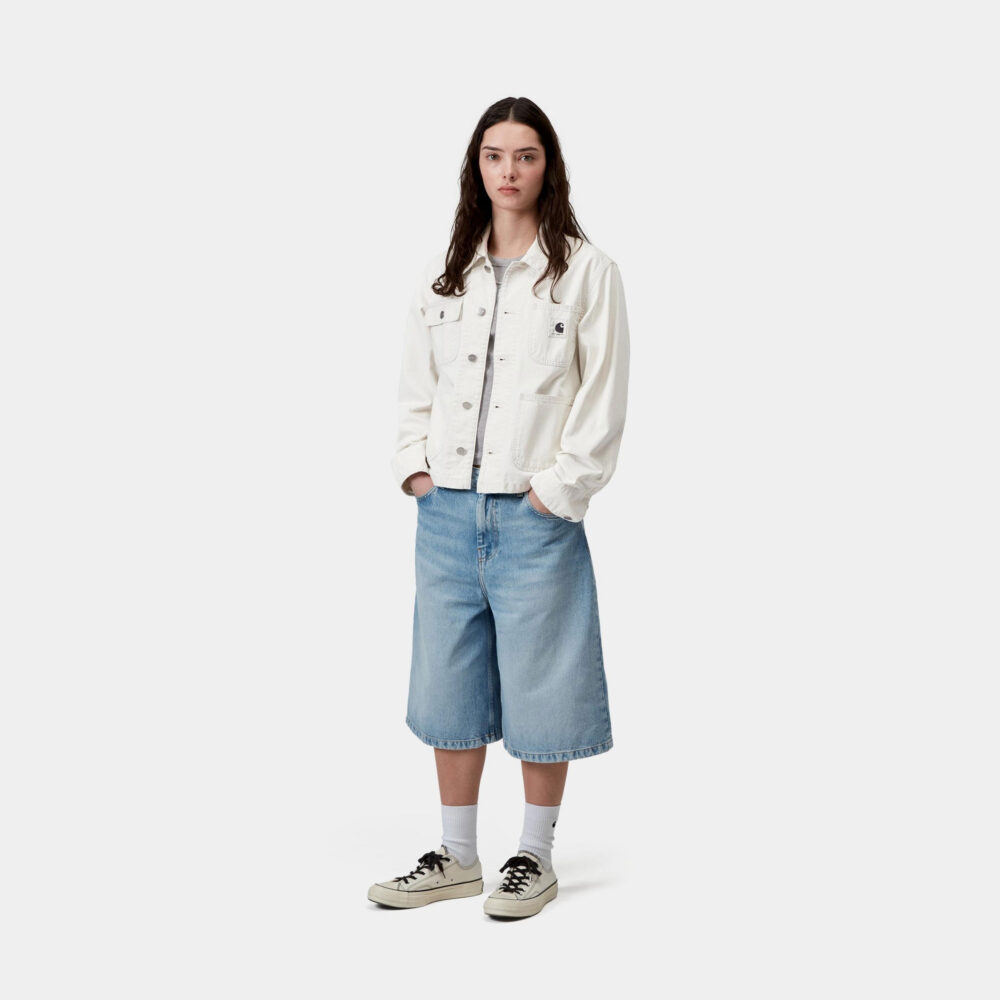 Carhartt WIP  Women's Mercer Chore Coat - Mercer Stripe/Graphite/Wax
