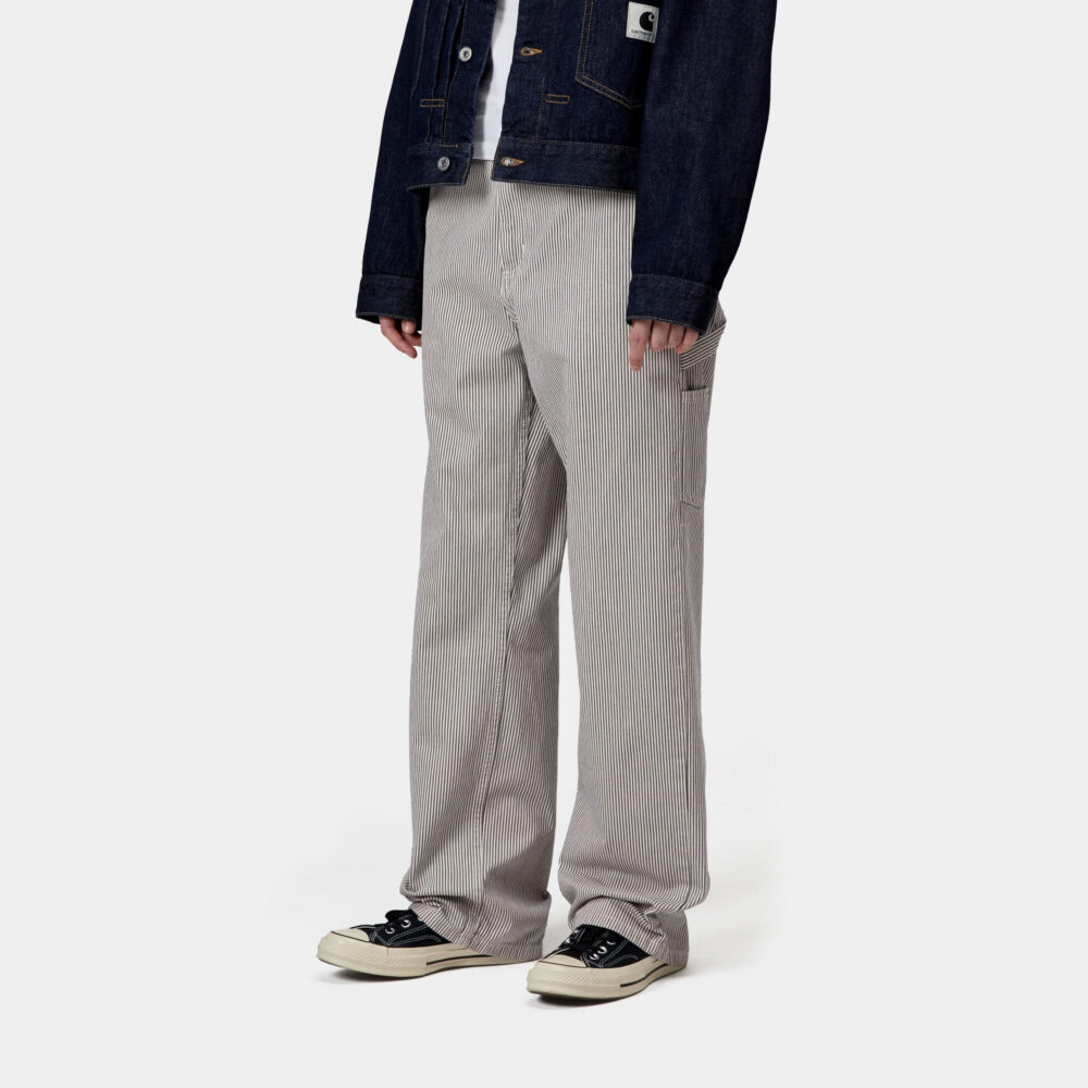 Carhartt WIP Women's Mercer Pant - Mercer Stripe/Graphite/Wax Carhartt WIP Women's Mercer Pant - Mercer Stripe/Graphite/Wax