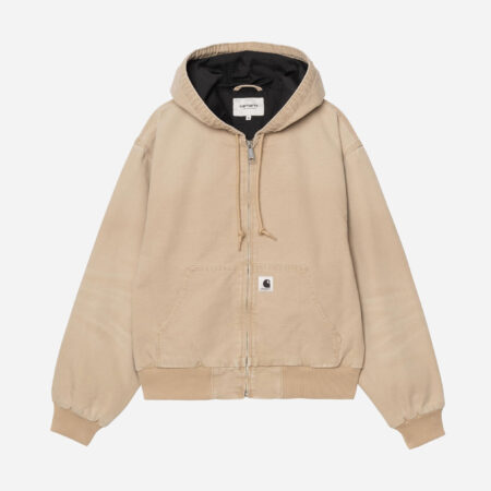 Carhartt WIP  Women's OG Active Jacket - Dusty Hamilton Brown/Stone Canvas
