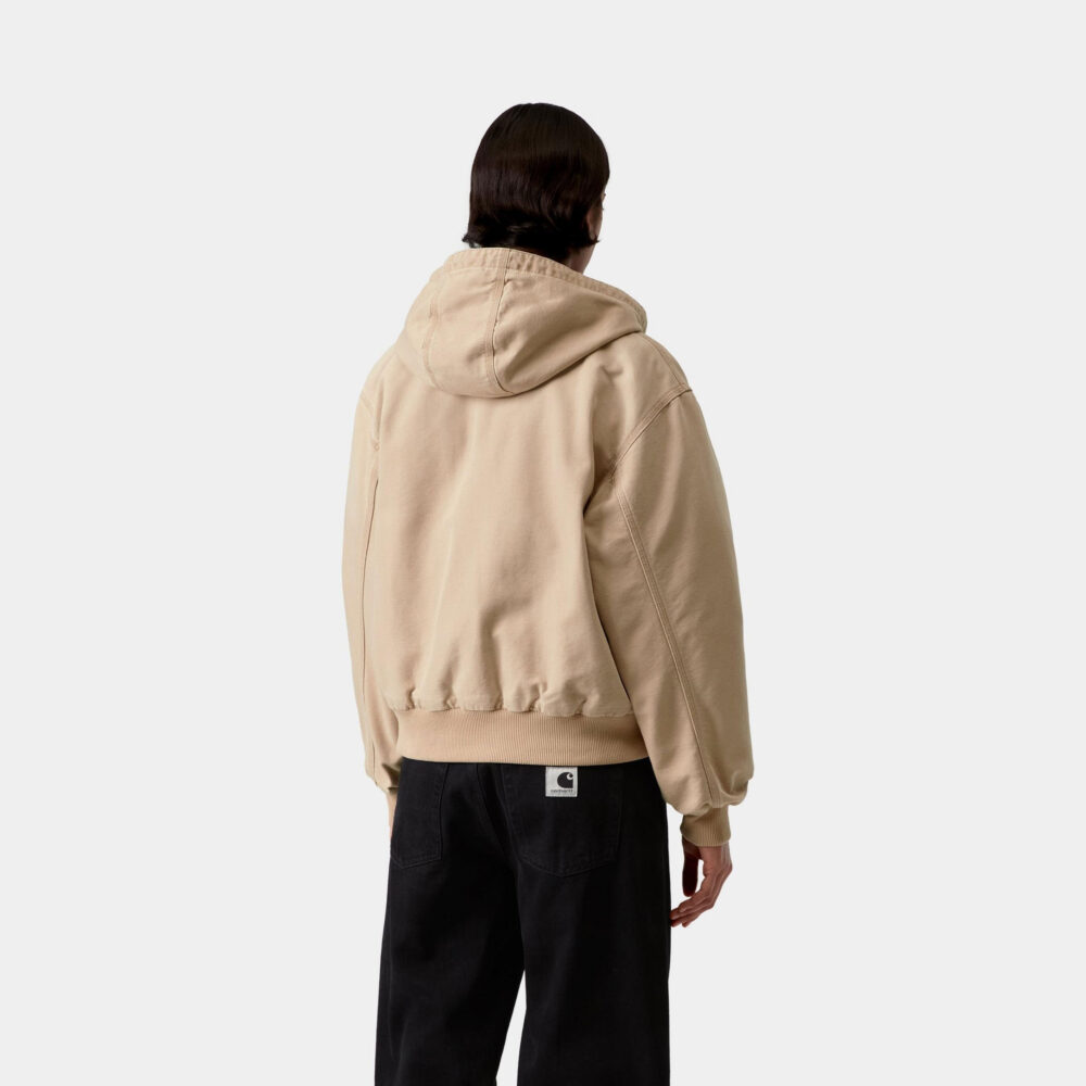 Carhartt WIP  Women's OG Active Jacket - Dusty Hamilton Brown/Stone Canvas