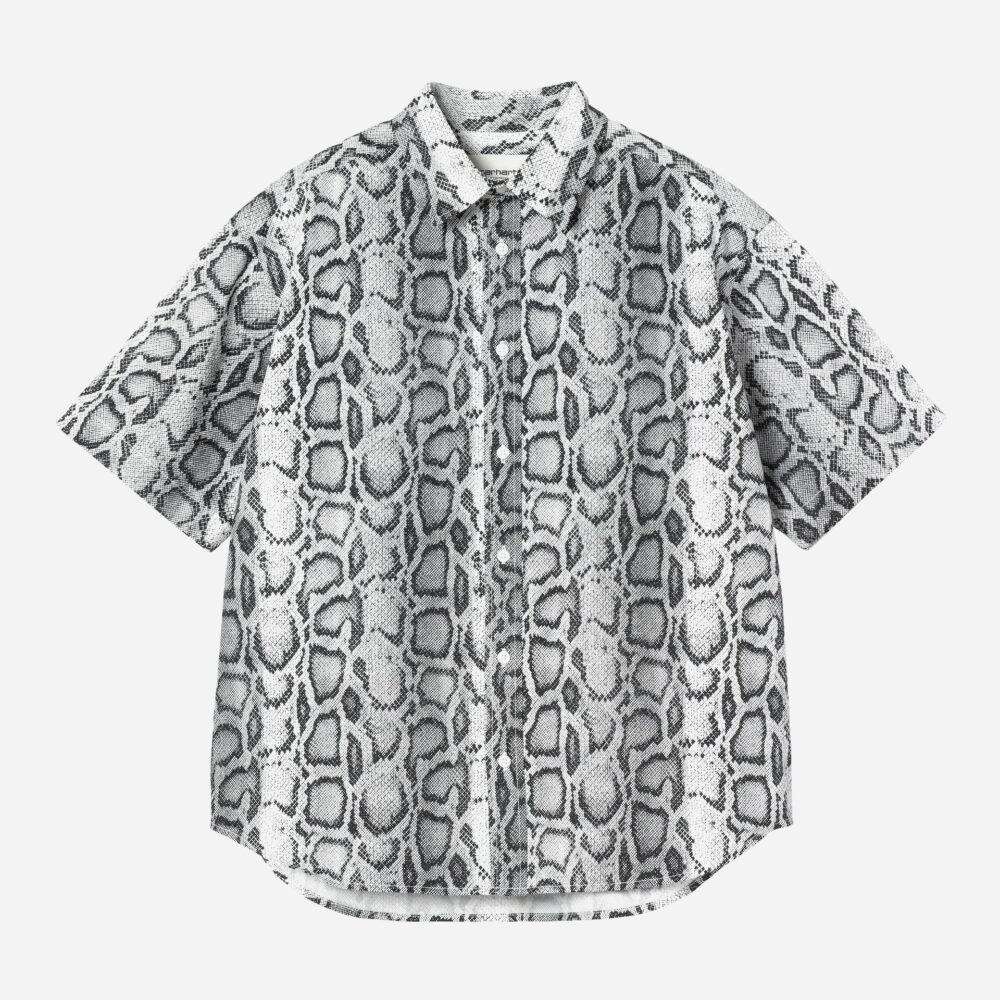 Carhartt WIP Women's Short Sleeve Snake Camo Shirt - Snake Camo Carhartt WIP Women's Short Sleeve Snake Camo Shirt - Snake Camo