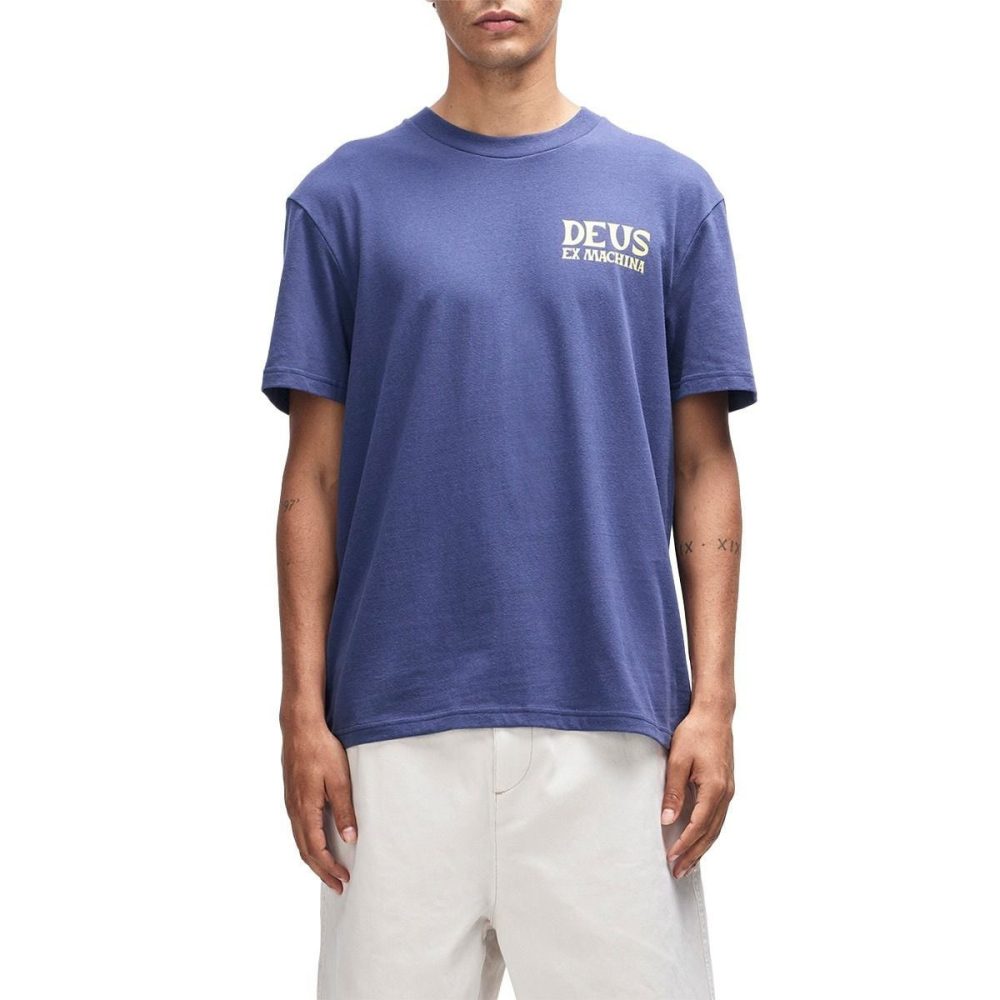Deus Ex Machina Chinook Tee - Mechanic Blue