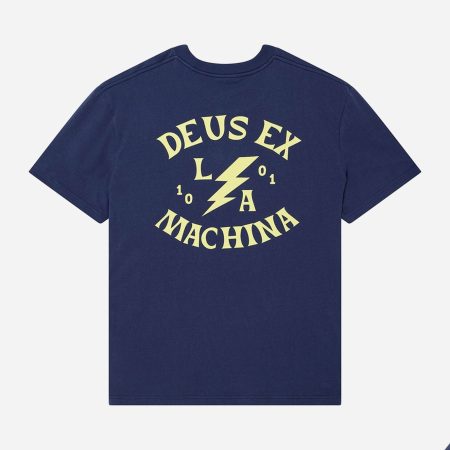 Deus Ex Machina Chinook Tee - Mechanic Blue Deus Ex Machina Chinook Tee - Mechanic Blue