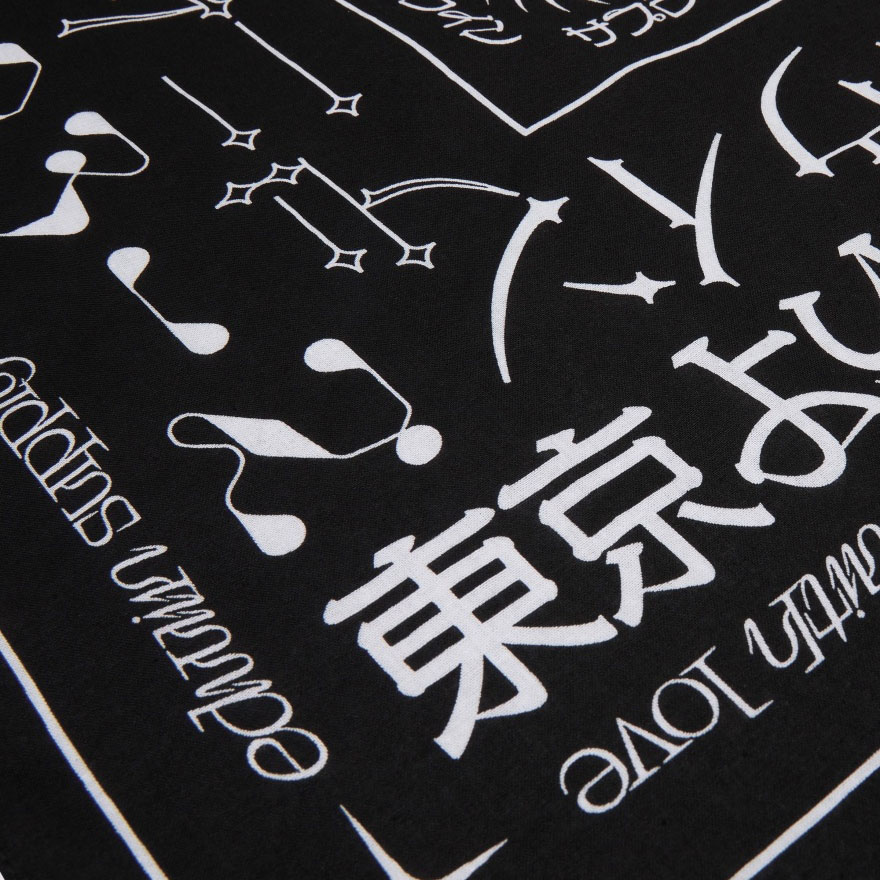 Edwin Bandana - Black/White