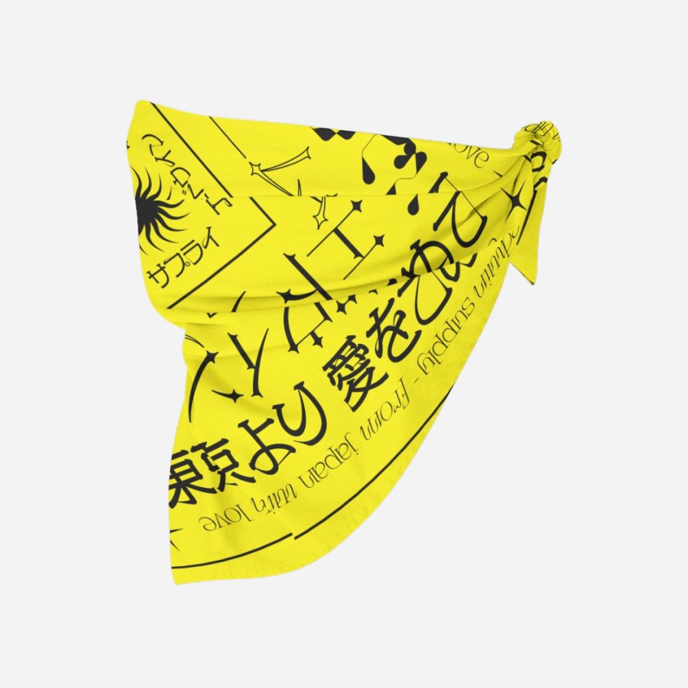 Edwin Bandana - Yellow/Black