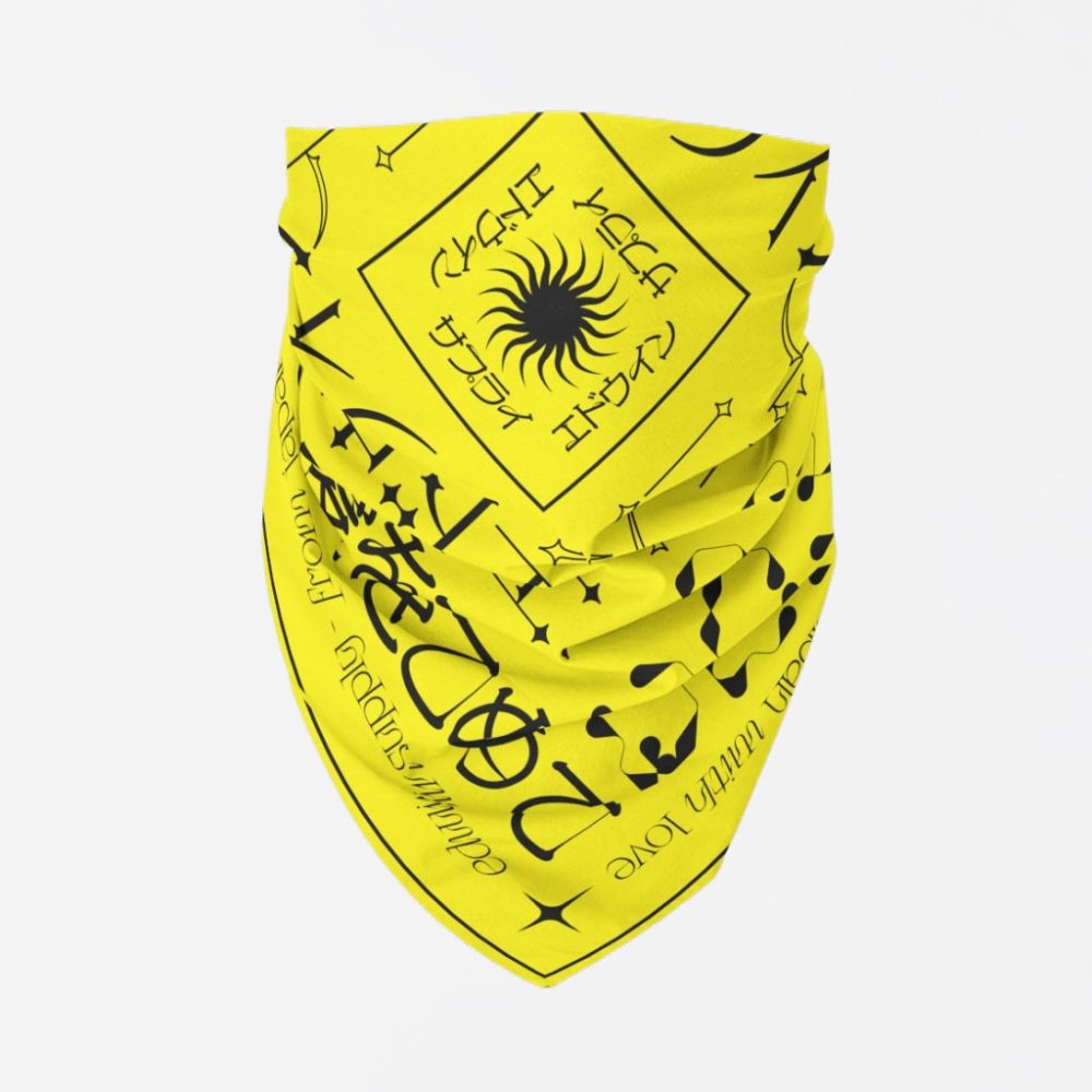 Edwin Bandana - Yellow/Black