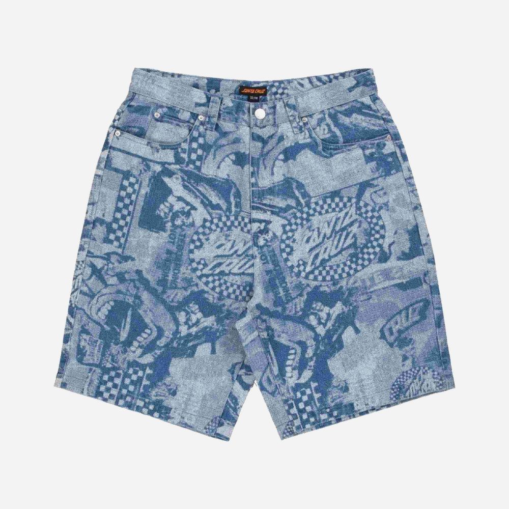 Santa Cruz Big Short - Stonewash Collage