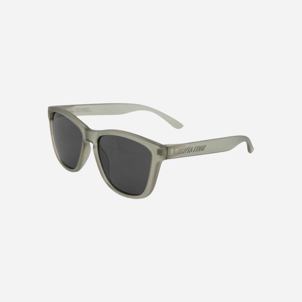 Santa Cruz Boss Strip Sunglasses - Stone Grey/Black